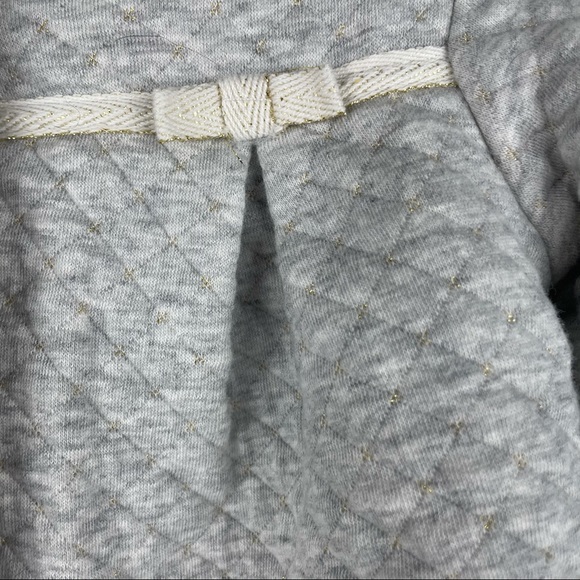 MAX STUDIO BABY Quilted Gray Hooded Jacket Sz. 18M - Picture 9 of 10